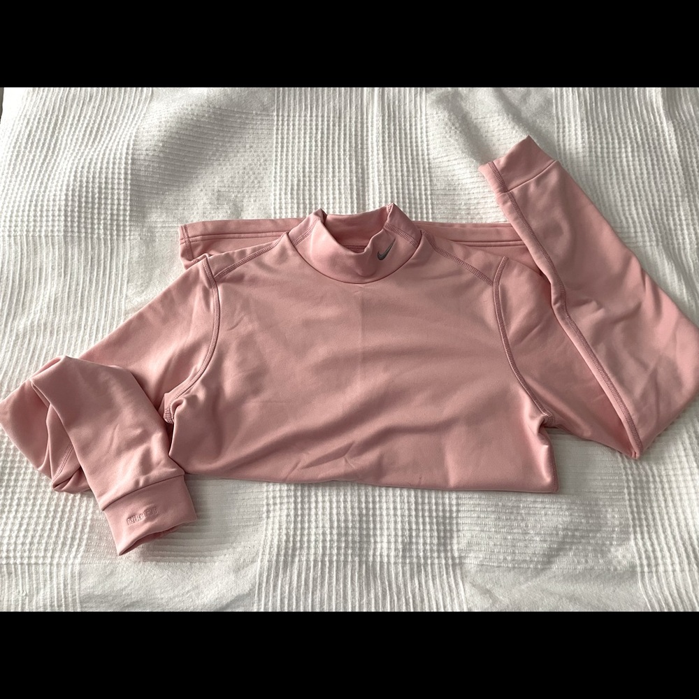 Pink Nike Athletic Insulated Top
